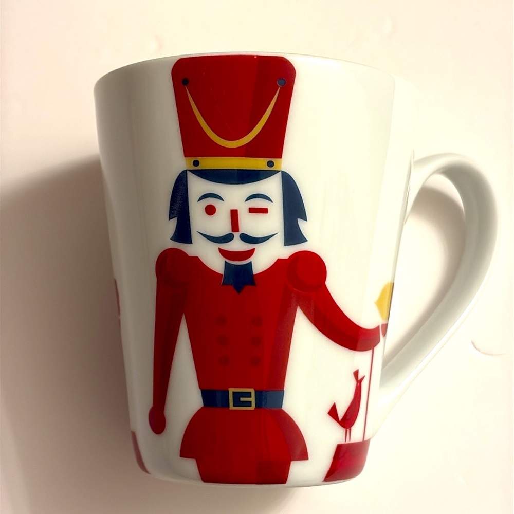 Starbucks 2012 Nutcracker Toy Soldier Coffee 12 oz Mug